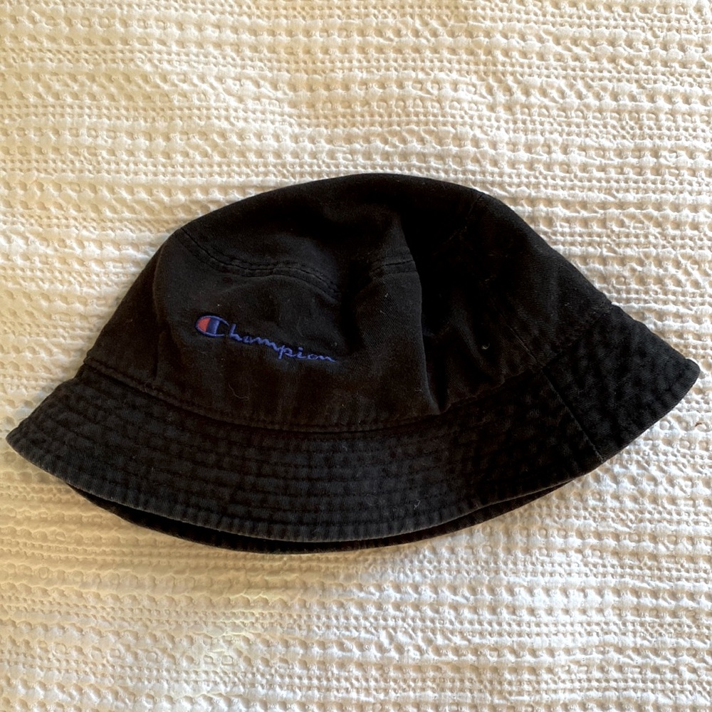 Champion Black Bucket Hat
